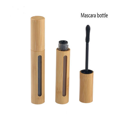 трубка туши макияжа бутылки туши 7ml бамбуковая косметическая с щеткой ресницы