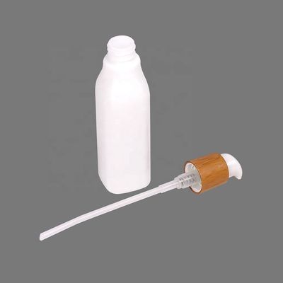 бутылки сыворотки ОПАЛОВОГО стекла квадрата 150g с бамбуковой косметикой опарника ухода за лицом сливк