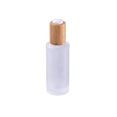 косметические упаковывая контейнеры 18/410 30ml с крышкой капельницы сыворотки бамбуковой