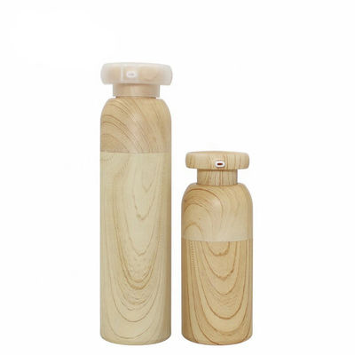Бутылки насоса нового продукта бутылка 15ml 30ml 40ml 50ml пластиковой косметической бамбуковая безвоздушная