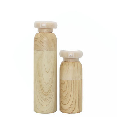 Бутылки насоса нового продукта бутылка 15ml 30ml 40ml 50ml пластиковой косметической бамбуковая безвоздушная