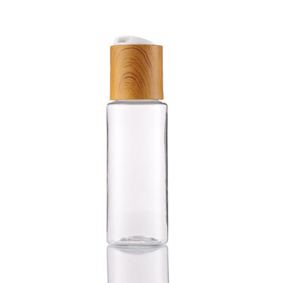 Косметика Qulity ясного пластикового любимца 60ML высокая бамбуковая разливает пустые бутылки по бутылкам лосьона