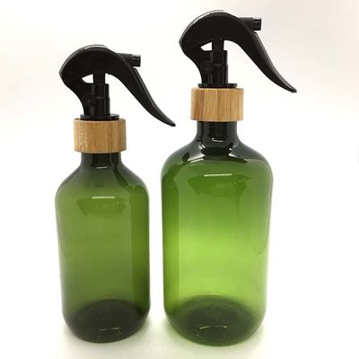 Бутылка 500ml ЛЮБИМЦА круга Бостон пластиковая с бамбуковой бутылкой ЛЮБИМЦА PCR спрейера пуска
