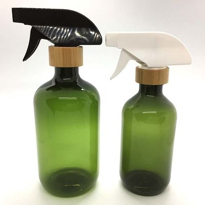 Бутылка 500ml ЛЮБИМЦА круга Бостон пластиковая с бамбуковой бутылкой ЛЮБИМЦА PCR спрейера пуска