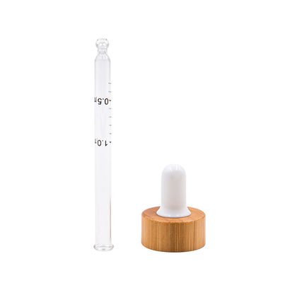 бутылки эфирного масла eco крышки капельницы стеклянной бутылки 18mm дружелюбные деревянные бамбуковые