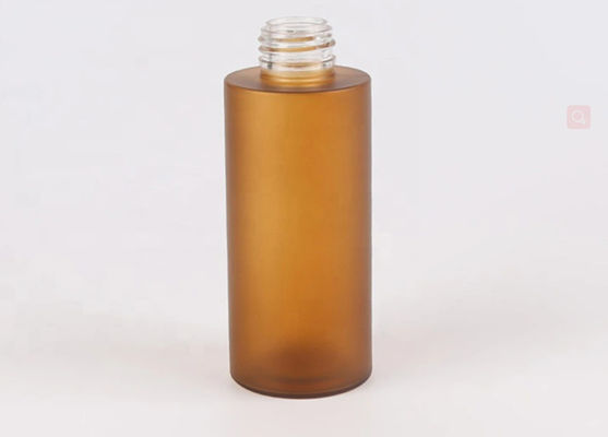 Амбер заморозило бутылку 100ml 150ml 200ml шампуня стеклянную с бамбуковым насосом лосьона
