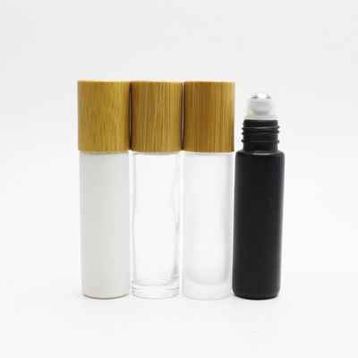 крен 5ml 10ml бамбуковый косметический на стеклянных бутылках эфирного масла душит подгонянный